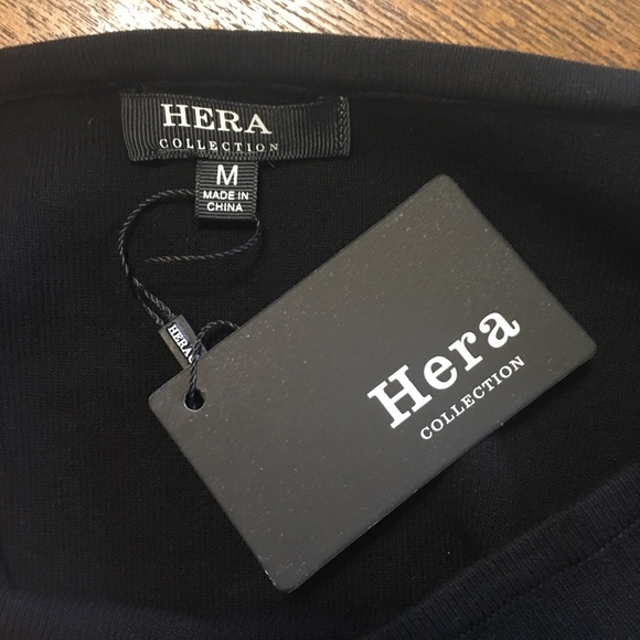 HP! 🖤 Black Off The Shoulder Bodysuit NWT - Picture 7 of 8